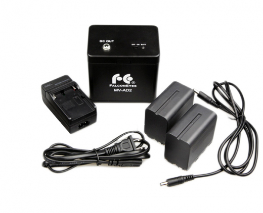 Falcon Eyes Batterie Pack MV-AD2 fÃŒr DVR-620D/LP-DB1000U/SG-100 Nr. FE-290608