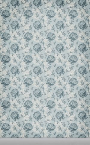 Click Props Hintergrund Vinyl mit Bild Floral Wallpaper Blue 1,52 x 2,44m Nr. CP-591272