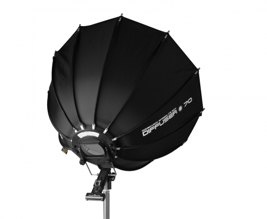 SMDV Dodecagonal Strobist Speedbox Softbox 70cm fÃŒr Systemblitze Nr. SMDV-2546