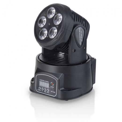 LED MOVING HEAD 5X15W 5in1 RGBW+UV Nr. FP-F7000493