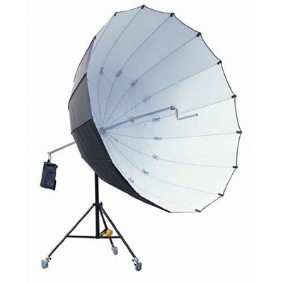 StudioKing Jumbo Reflexschirm UBJ22 Schwarz/weiss 220 cm Nr. FE-572205