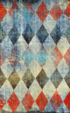 Click Props Hintergrund Vinyl mit Bild Denim Harlequin 1,52 x 2,44m Nr. CP-590537