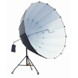 StudioKing Jumbo Reflexschirm UBJ22 Schwarz/Silber 220 cm Nr. FE-572210