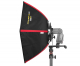 SMDV Strobist Speedbox Softbox 50cm fÃŒr System-/ Aufsteckblitze Nr. SMDV-2376