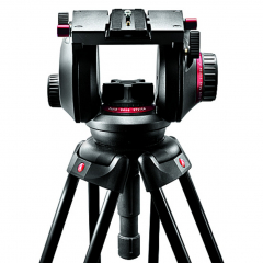 Pro Fluid Video-Neiger mit 100 mm Halbkugel und 509PLONG Nr. MA 509HD