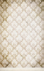 Click Props Hintergrund Vinyl mit Bild Damask Distressed White 1,52 x 2,44m Nr. CP-591442