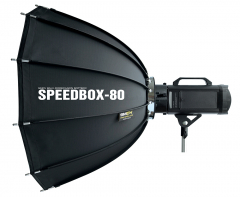 SMDV Dodecagonal Speedbox Softbox 80cm fÃŒr BlitzgerÃ€te mit Bowens Bajonett Nr. SMDV-2864