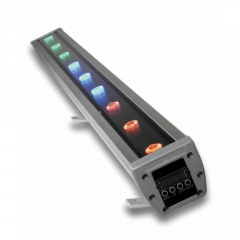LED WALL WASHER 9x10W RGBW 3 SEKCJE IP65 No. FP-F7001013
