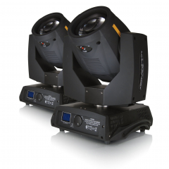 2x Moving Head FL-330 BEAM 15R + Case Nr. FP-F1000368