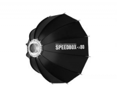 SMDV Alpha II Speedbox-A80B Dodecagon Softbox 80 cm f?r Bowens mit Metall-Speedring Nr. SBX-3109